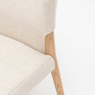 Ronda Dining Chair - Blonde Oak & Oatmeal - Dining Chairs Tolv Loom Collection Dubai
