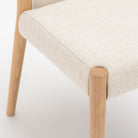 Ronda Dining Chair - Blonde Oak & Oatmeal - Dining Chairs Tolv Loom Collection Dubai