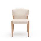 Ronda Dining Chair - Blonde Oak & Oatmeal - Dining Chairs Tolv Loom Collection Dubai