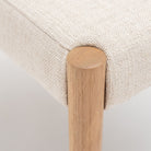 Ronda Dining Chair - Blonde Oak & Oatmeal - Dining Chairs Tolv Loom Collection Dubai