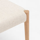 Ronda Dining Chair - Blonde Oak & Oatmeal - Dining Chairs Tolv Loom Collection Dubai
