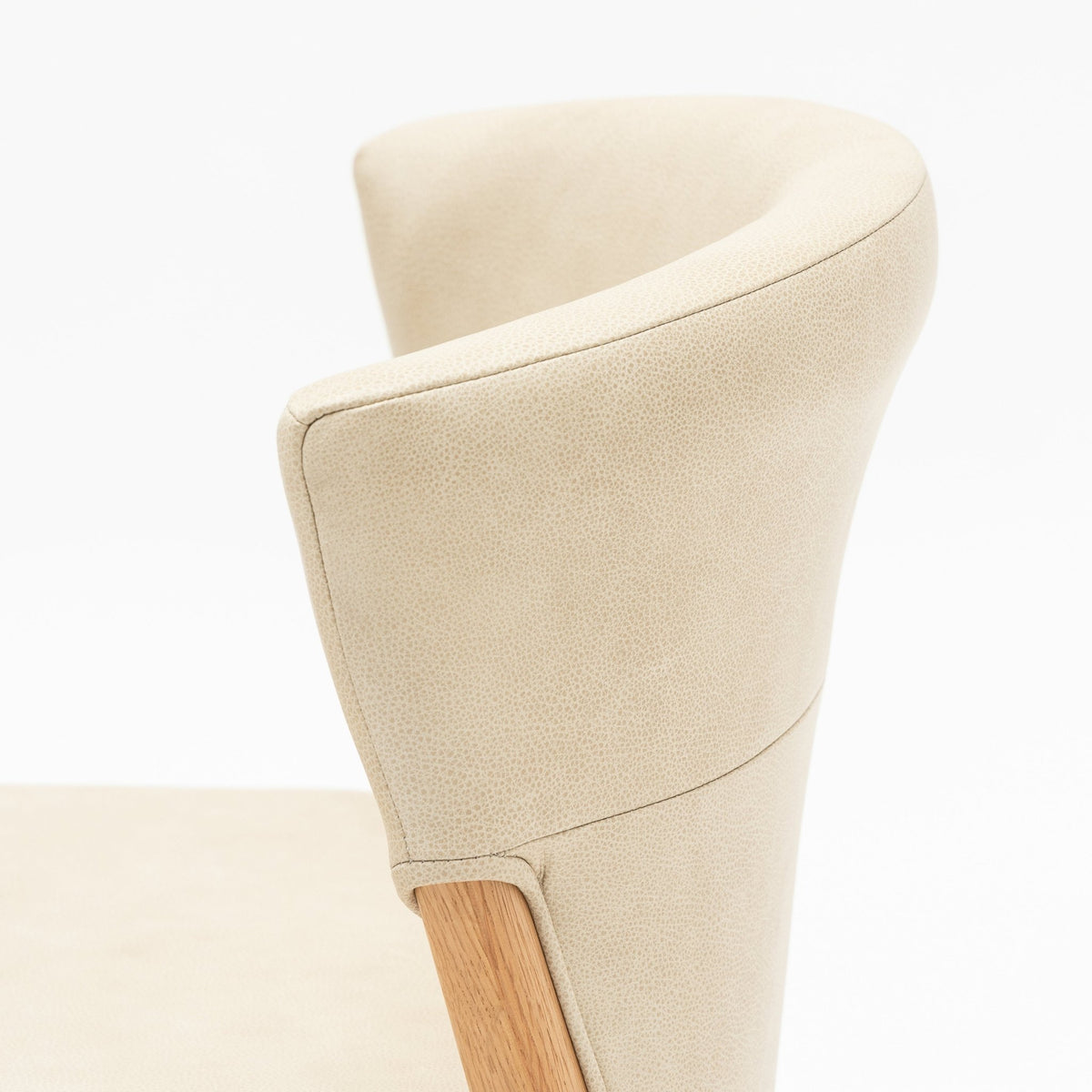Ronda Dining Chair - Light Oak & Alabama Limestone