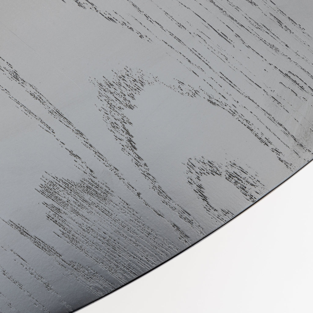 Rotunda Dining Table - Black Oak