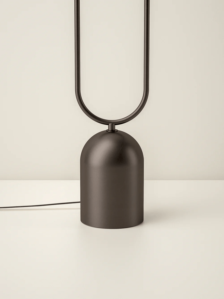 Ruzo - 2 Light Bronze And Porcelain Floor Lamp.