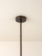 Ruzo - 4 Light Bronze And White Porcelain Ceiling Pendant