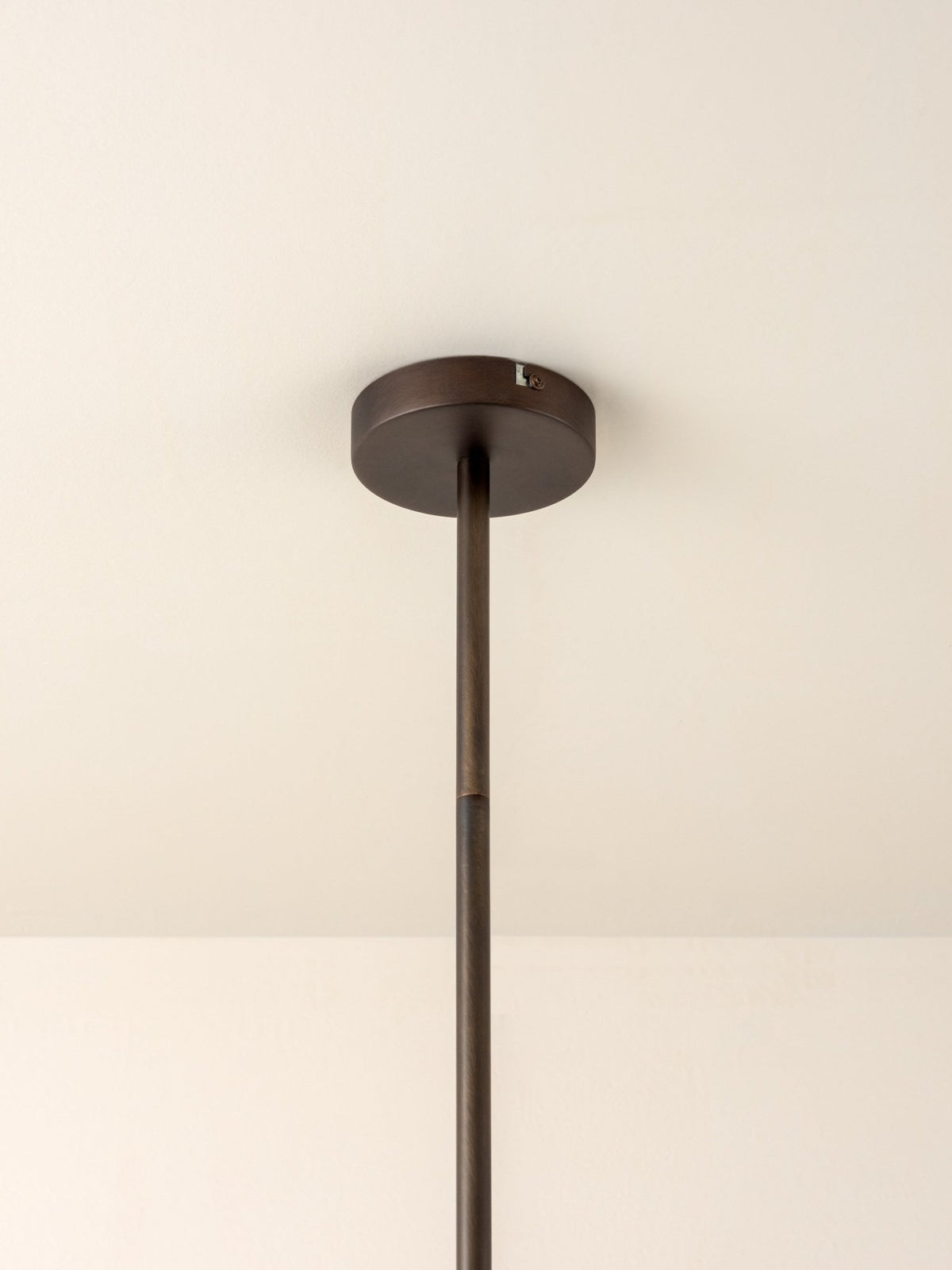 Ruzo - 4 Light Bronze And White Porcelain Ceiling Pendant