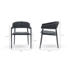 Saba Armchair - Black