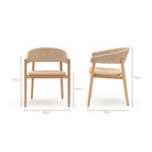 Saba Armchair - Natural