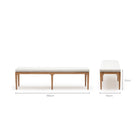 Sable Bench - Benches Loom Collection Loom Collection Dubai