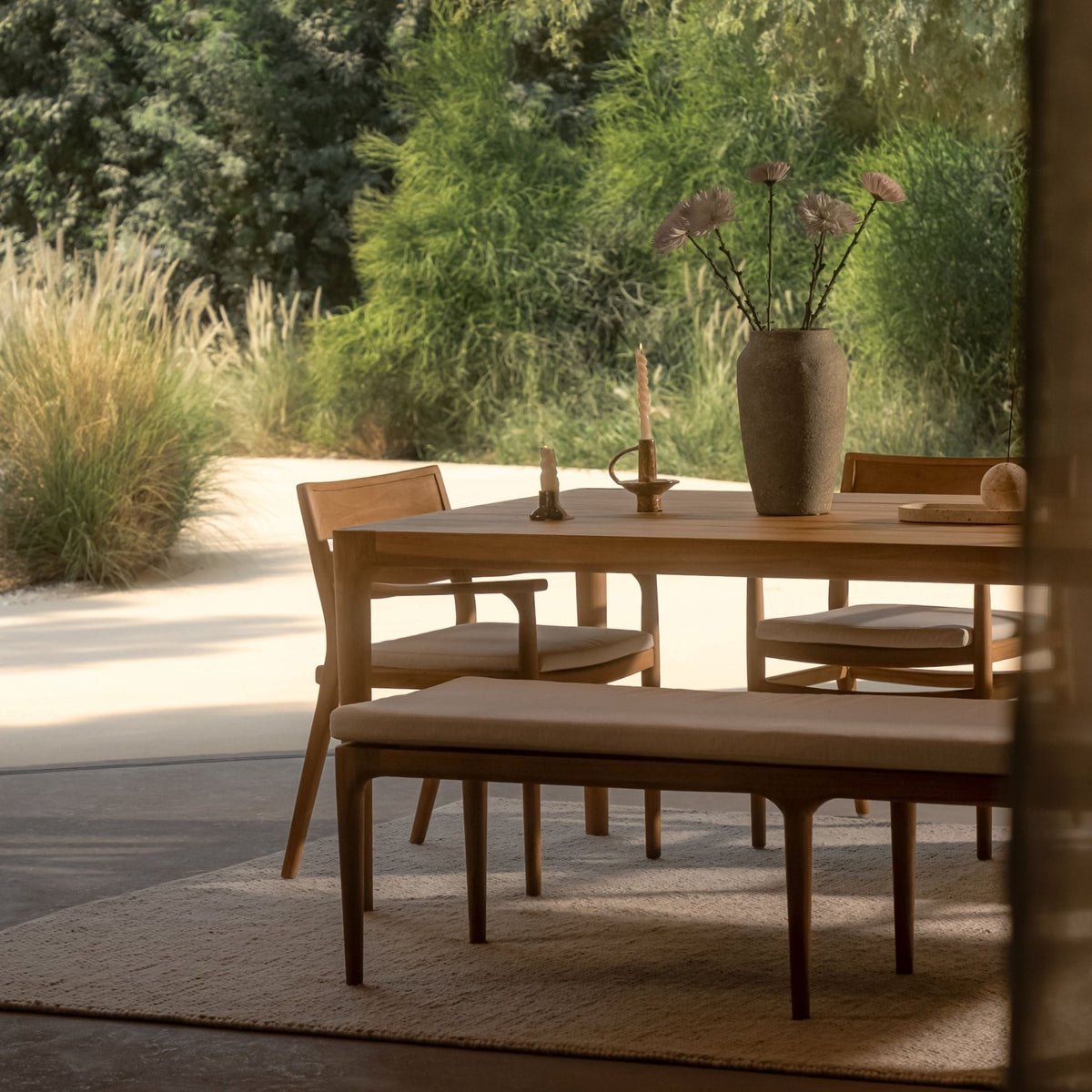Sable Bench - Benches Loom Collection Loom Collection Dubai