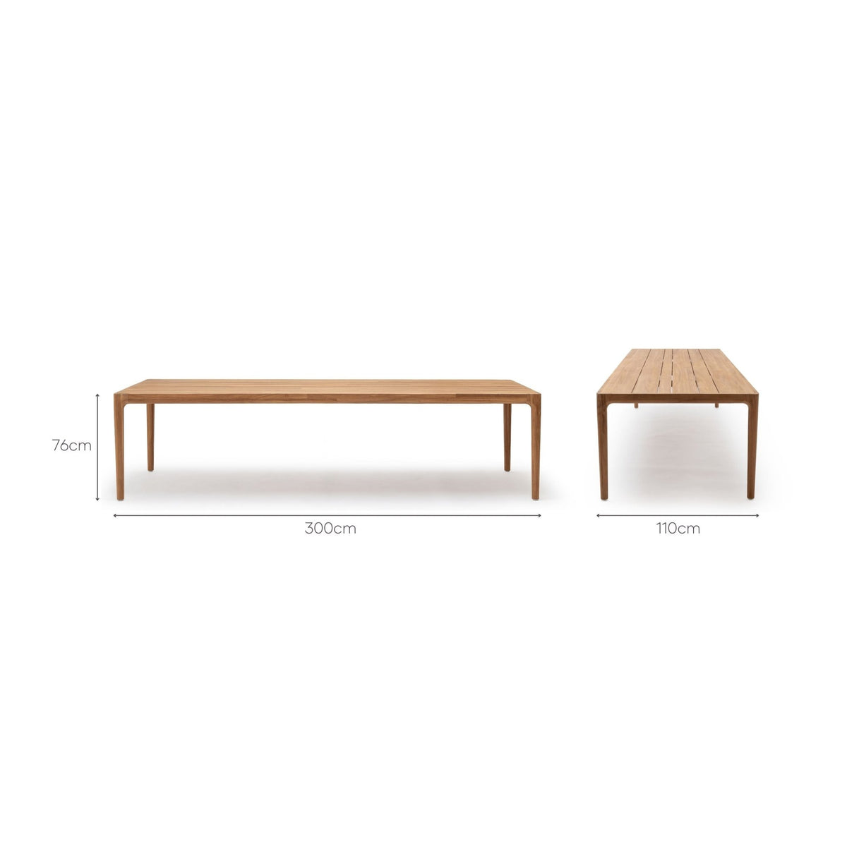 Sable Dining Table - Dining Tables Loom Collection Loom Collection Dubai