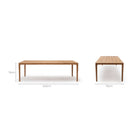 Sable Dining Table - Dining Tables Loom Collection Loom Collection Dubai