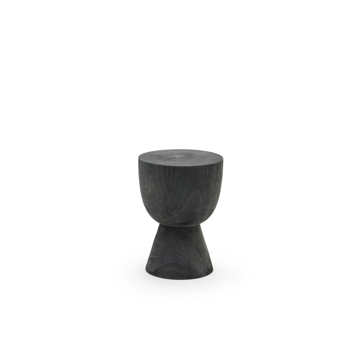 Sacha Stool - Charcoal - Side Tables Loom Collection Loom Collection Dubai