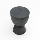 Sacha Stool - Charcoal - Side Tables Loom Collection Loom Collection Dubai