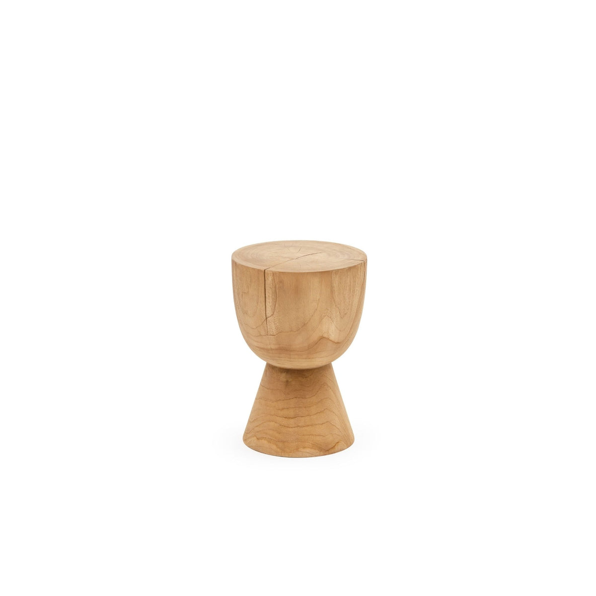 Sacha Stool - Natural - Side Tables Loom Collection Loom Collection Dubai