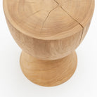 Sacha Stool - Natural - Side Tables Loom Collection Loom Collection Dubai