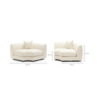Sandro Corner - Almond - Sofa Loom Collection Loom Collection Dubai