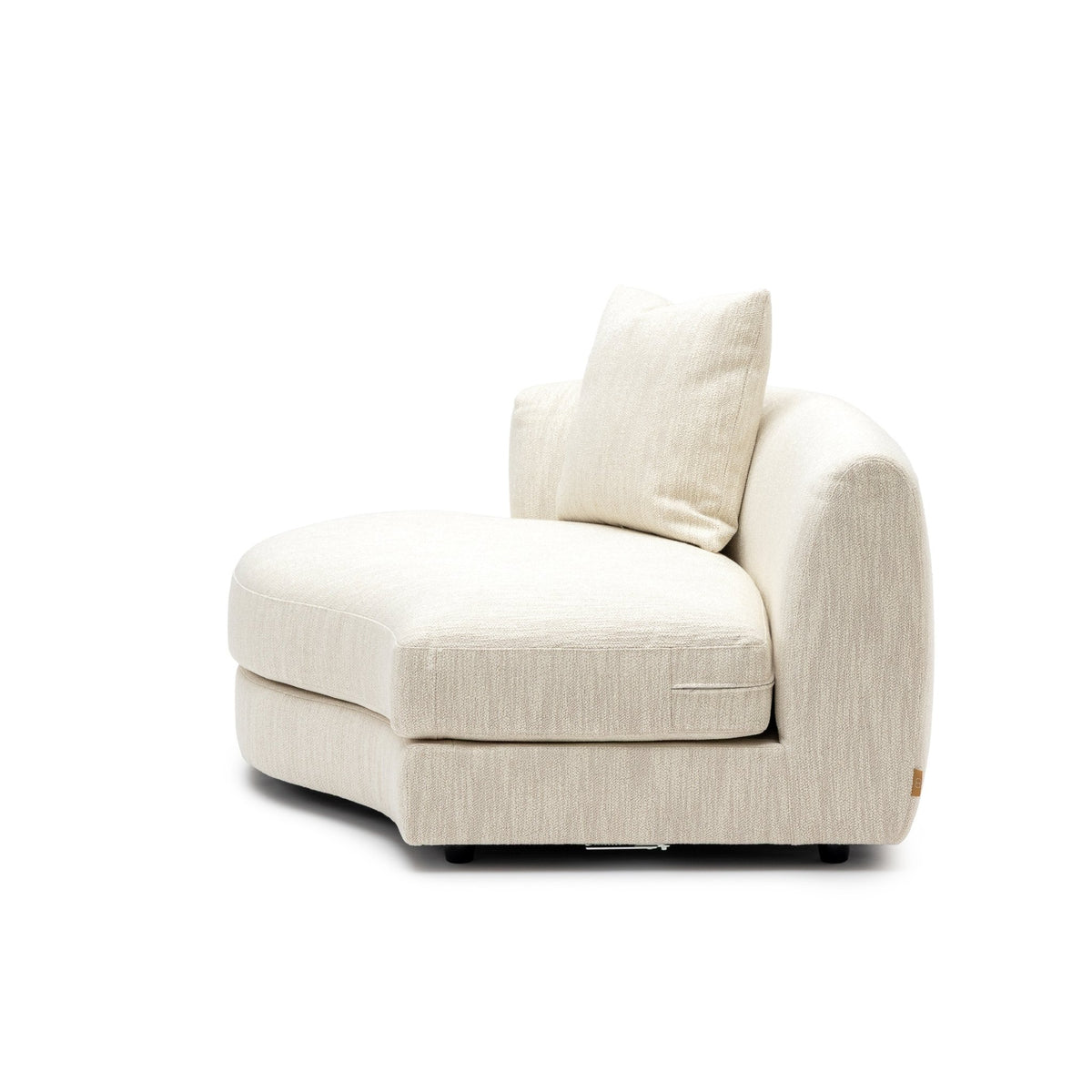 Sandro Left Chaise - Almond