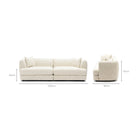 Sandro Sofa - Almond L1