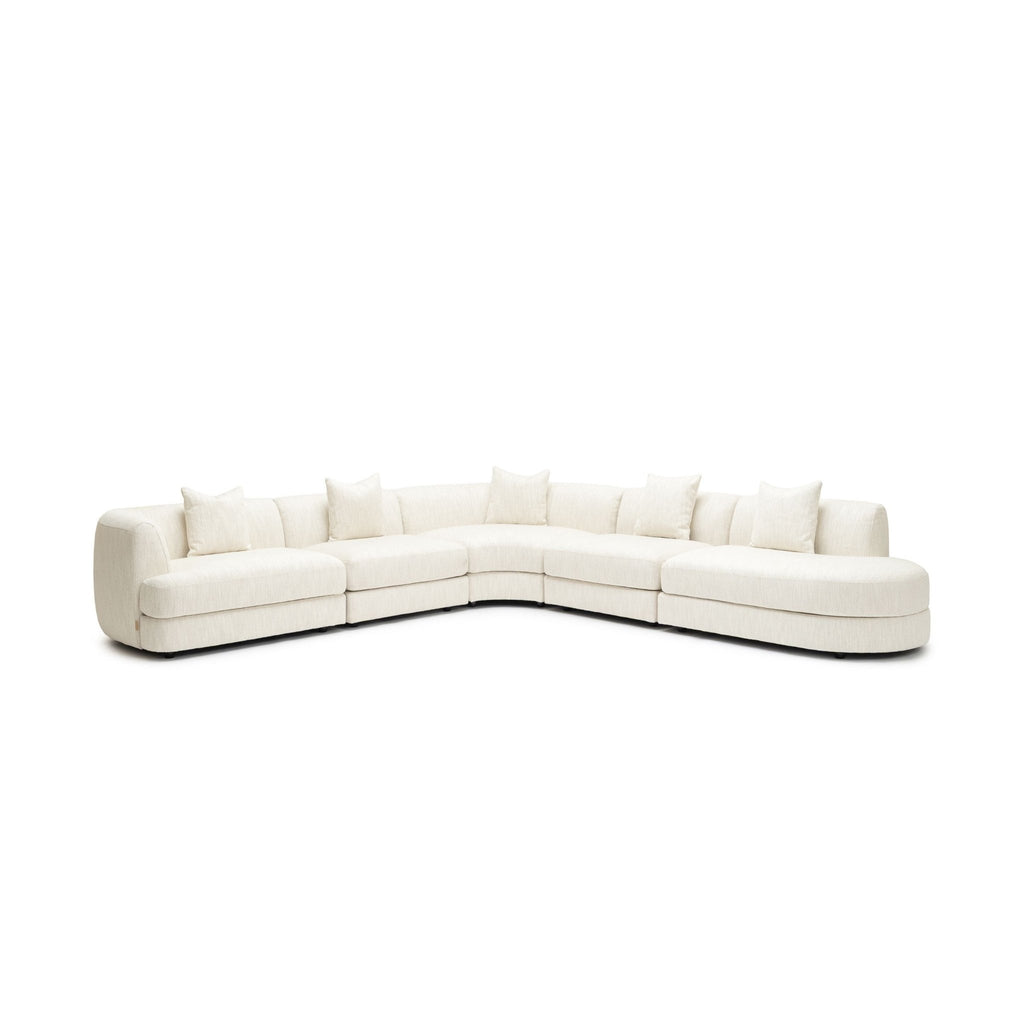 Sandro Sofa - Almond L10 - Modular Sofas Loom Collection Loom Collection Dubai