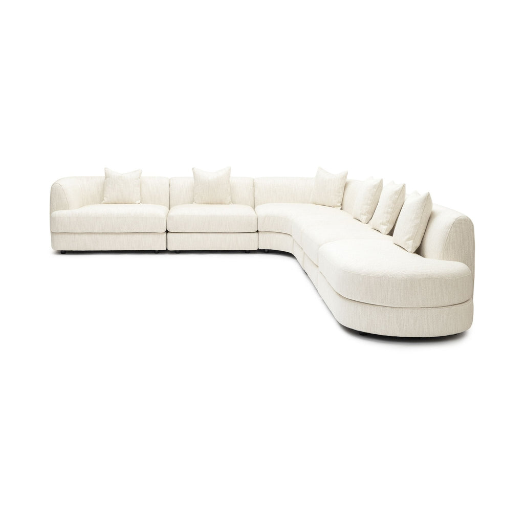 Sandro Sofa - Almond L10 - Modular Sofas Loom Collection Loom Collection Dubai