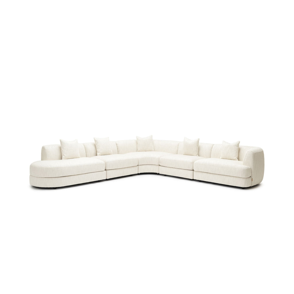 Sandro Sofa - Almond L10 - Modular Sofas Loom Collection Loom Collection Dubai