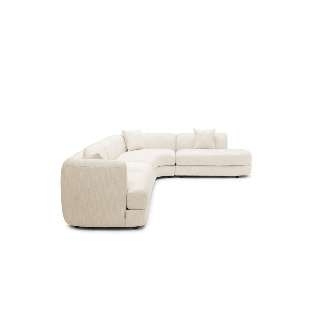 Sandro Sofa - Almond L12 - Modular Sofas Loom Collection Loom Collection Dubai