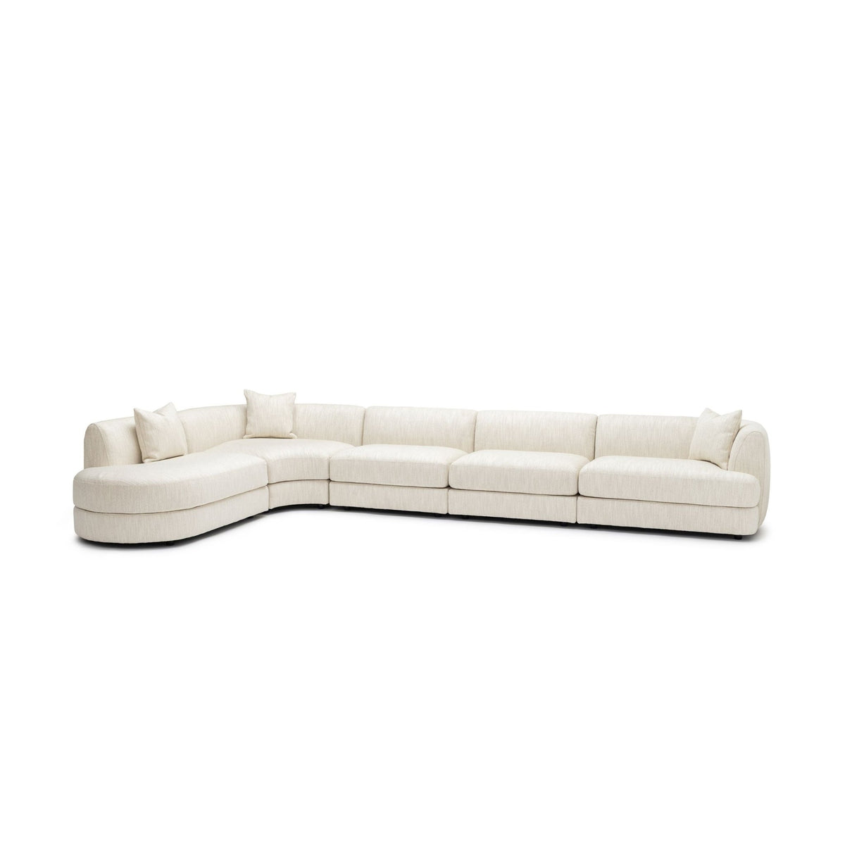 Sandro Sofa - Almond L12 - Modular Sofas Loom Collection Loom Collection Dubai