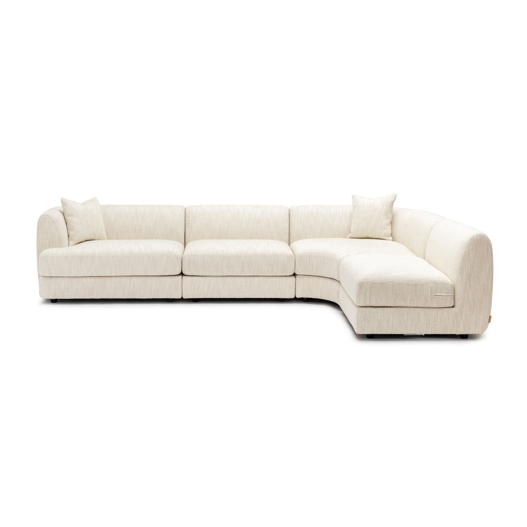 Sandro Sofa - Almond L13 - Modular Sofas Loom Collection Loom Collection Dubai