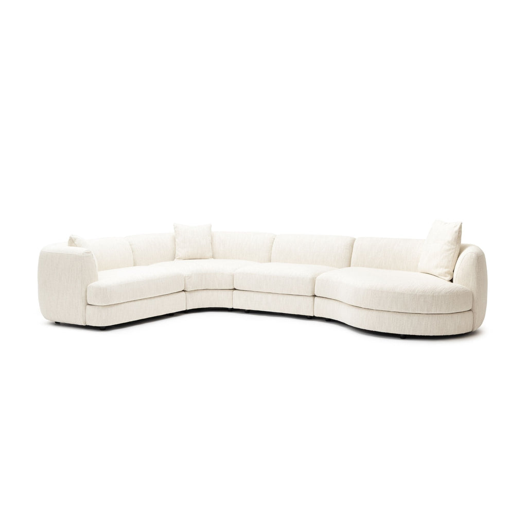Sandro Sofa - Almond L14 - Modular Sofas Loom Collection Loom Collection Dubai