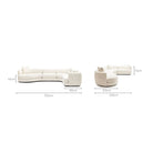 Sandro Sofa - Almond L14 - Modular Sofas Loom Collection Loom Collection Dubai