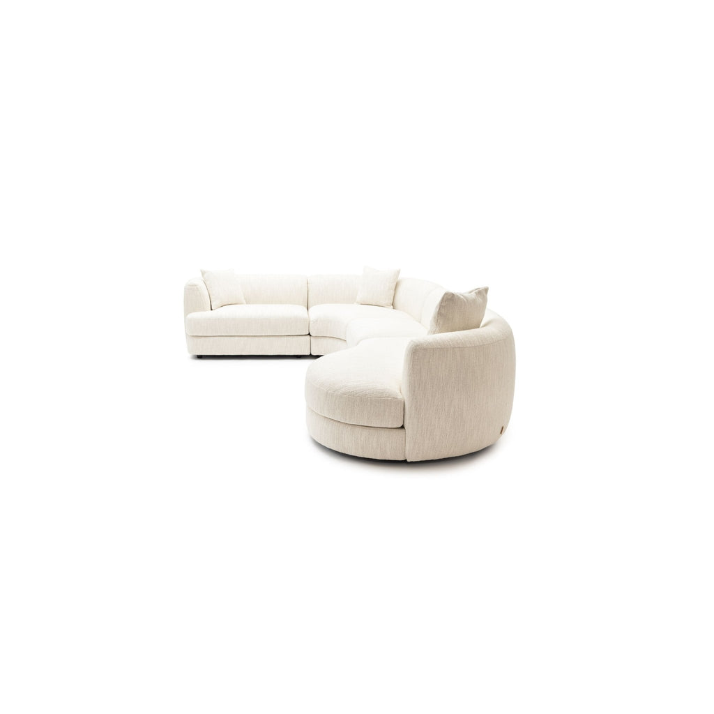 Sandro Sofa - Almond L14 - Modular Sofas Loom Collection Loom Collection Dubai