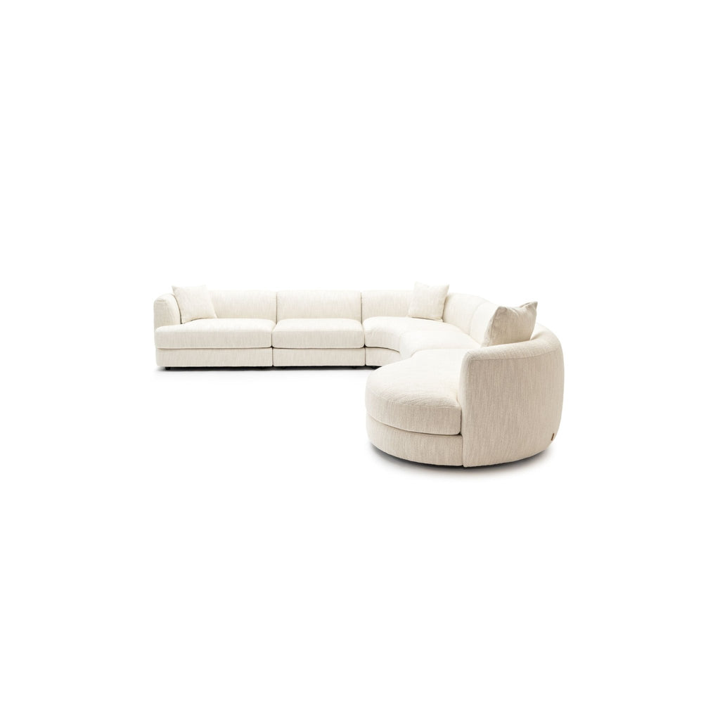 Sandro Sofa - Almond L15 - Modular Sofas Loom Collection Loom Collection Dubai