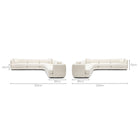 Sandro Sofa - Almond L16 - Modular Sofas Loom Collection Loom Collection Dubai