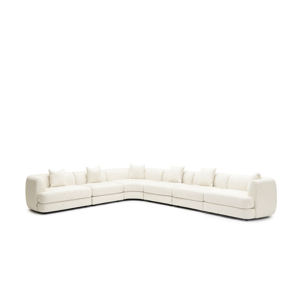Sandro Sofa - Almond L17 - Modular Sofas Loom Collection Loom Collection Dubai