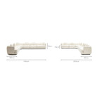 Sandro Sofa - Almond L17 - Modular Sofas Loom Collection Loom Collection Dubai