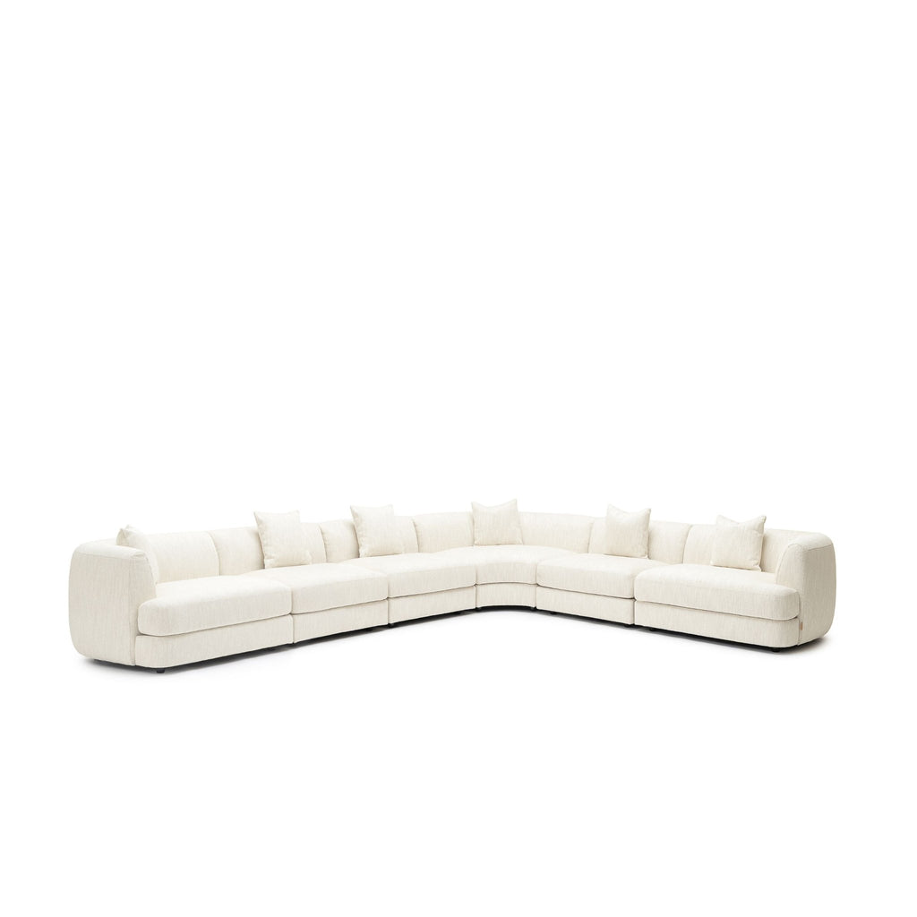 Sandro Sofa - Almond L17 - Modular Sofas Loom Collection Loom Collection Dubai