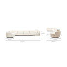 Sandro Sofa - Almond L18 - Modular Sofas Loom Collection Loom Collection Dubai