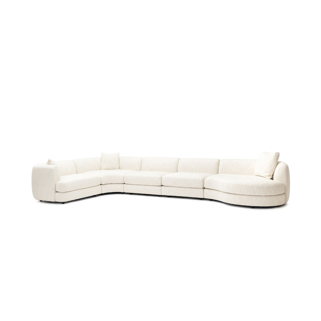 Sandro Sofa - Almond L18 - Modular Sofas Loom Collection Loom Collection Dubai
