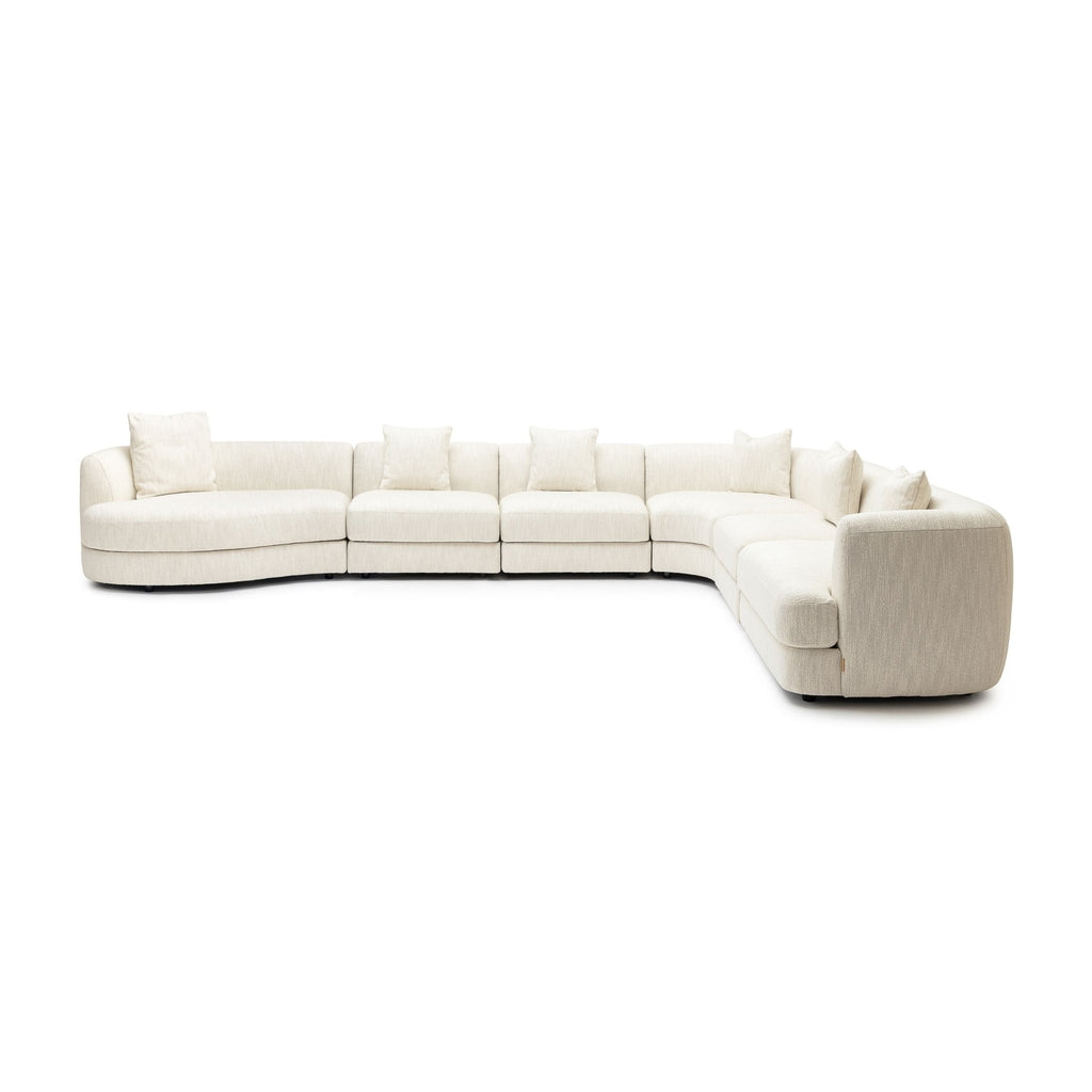 Sandro Sofa - Almond L19 - Modular Sofas Loom Collection Loom Collection Dubai