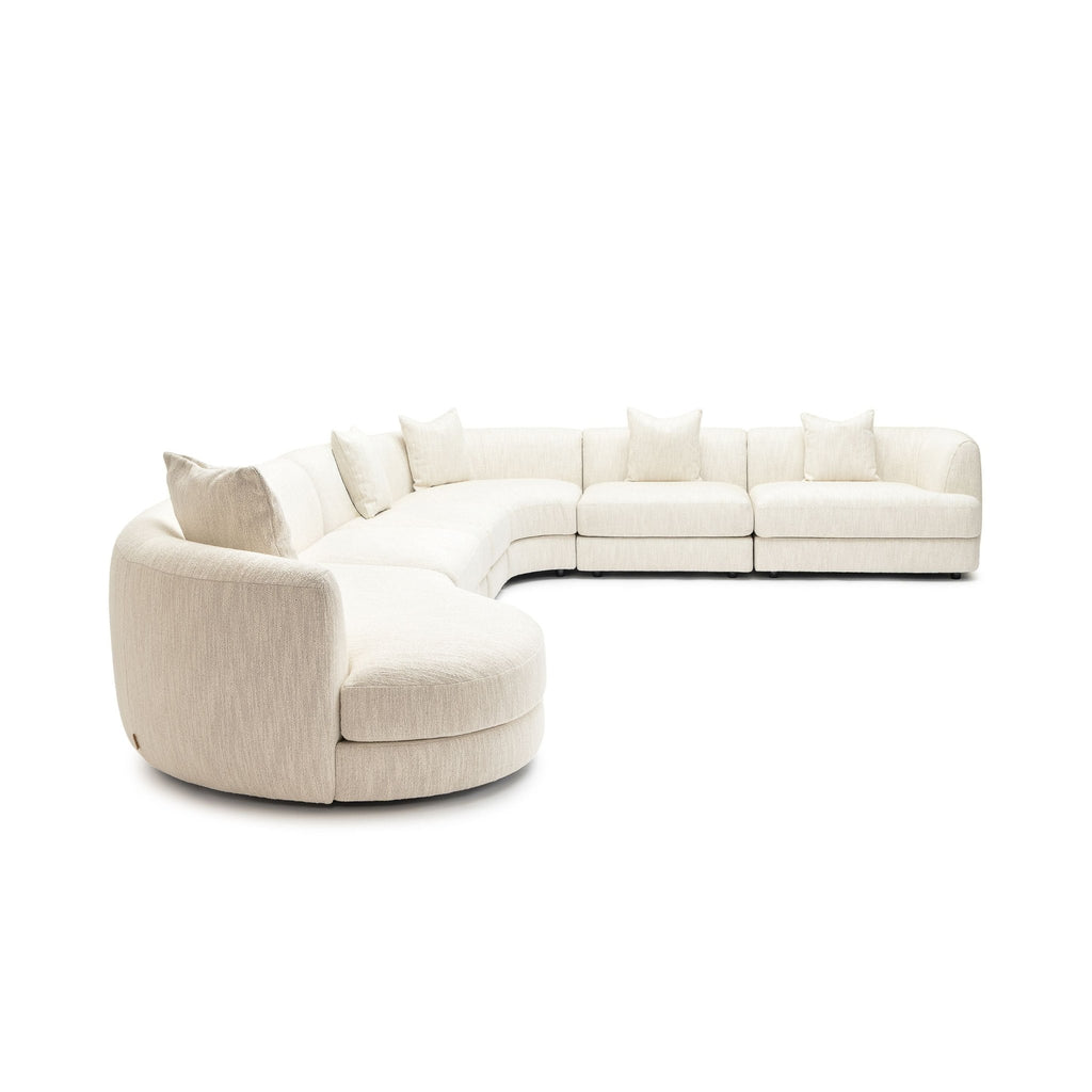 Sandro Sofa - Almond L19 - Modular Sofas Loom Collection Loom Collection Dubai