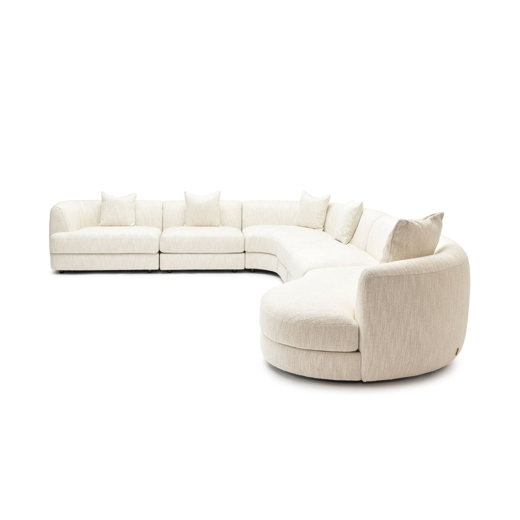Sandro Sofa - Almond L19 - Modular Sofas Loom Collection Loom Collection Dubai