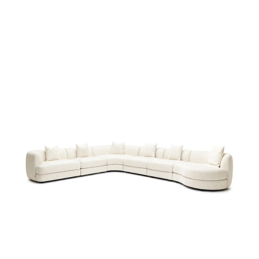 Sandro Sofa - Almond L19 - Modular Sofas Loom Collection Loom Collection Dubai
