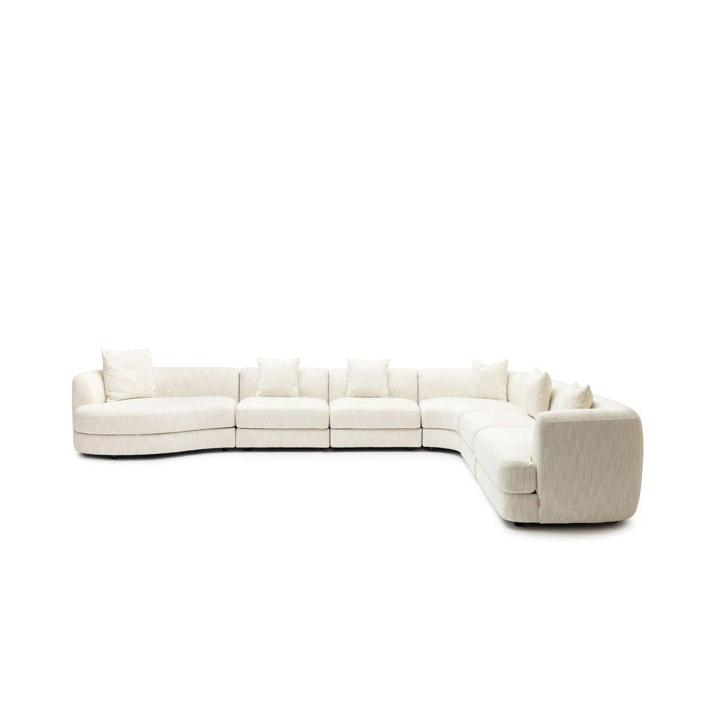 Sandro Sofa - Almond L19 - Modular Sofas Loom Collection Loom Collection Dubai