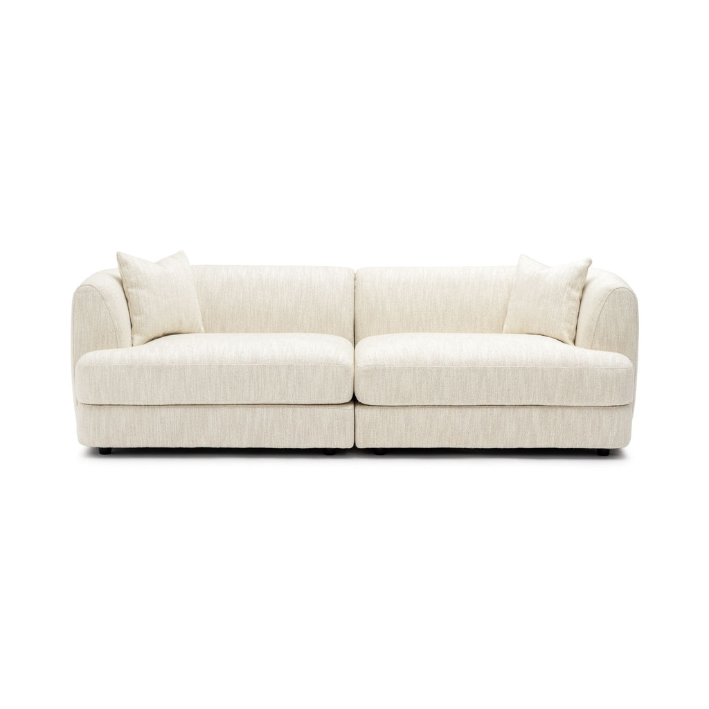 Sandro Sofa - Almond L1 - Sofas Loom Collection Loom Collection Dubai