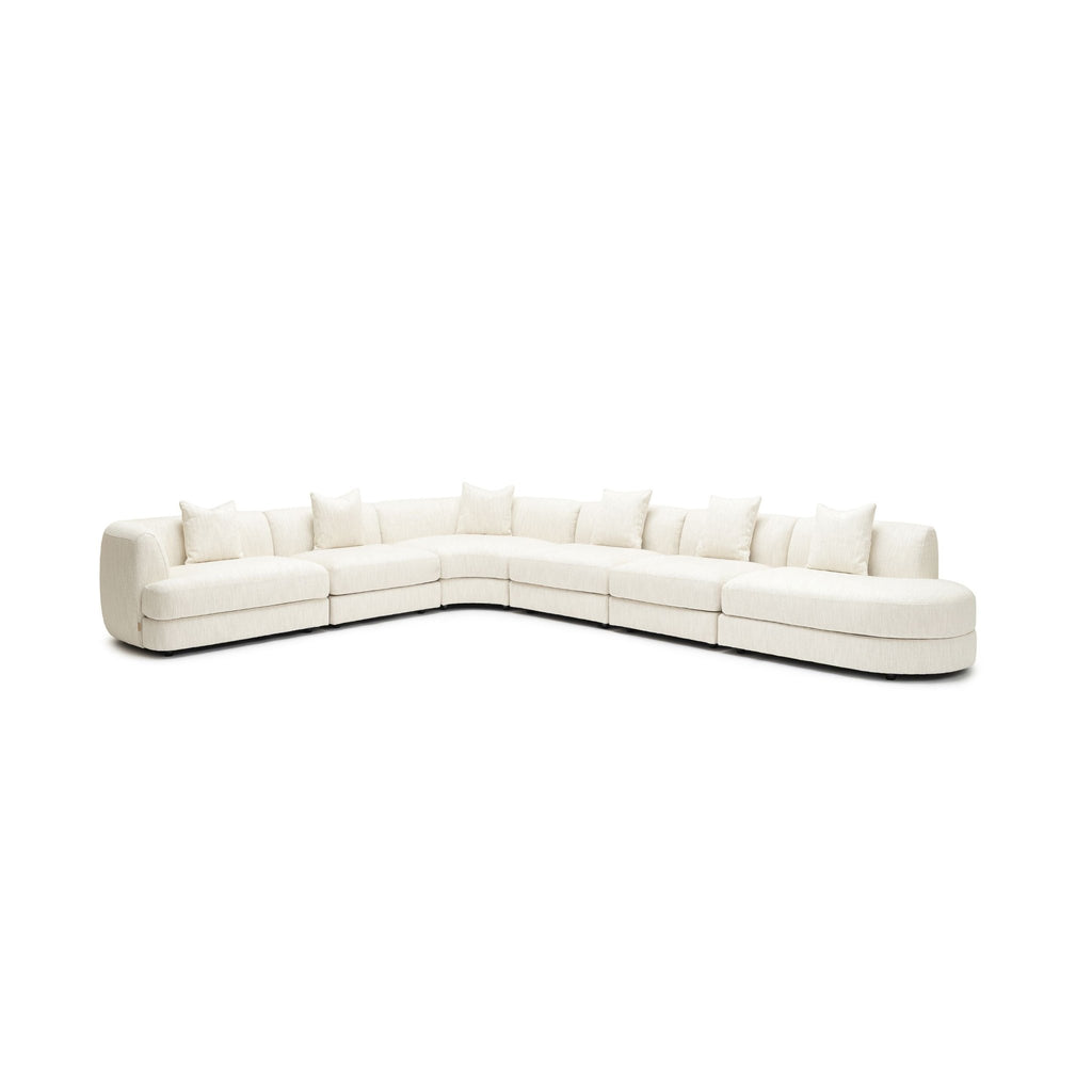 Sandro Sofa - Almond L20 - Modular Sofas Loom Collection Loom Collection Dubai