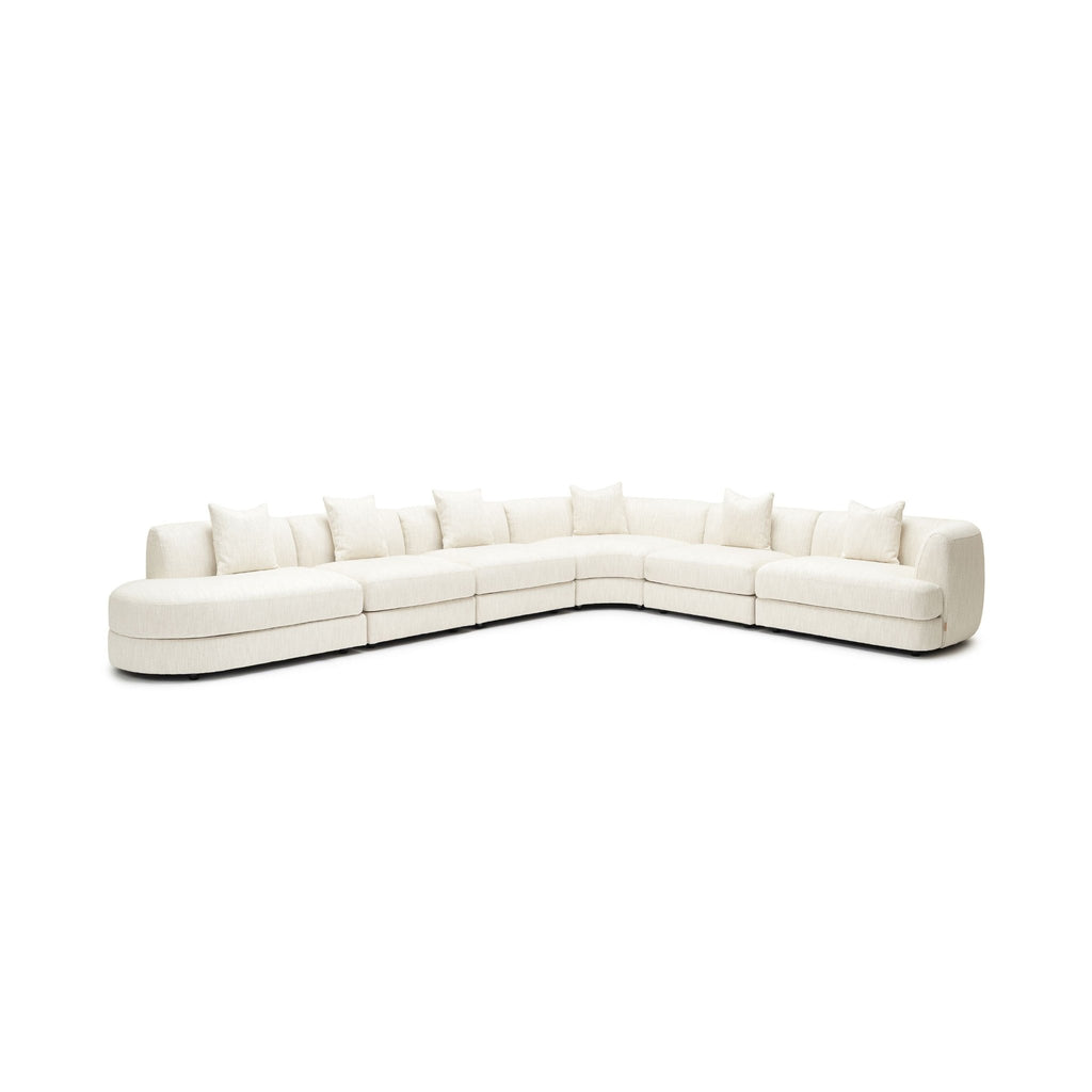 Sandro Sofa - Almond L20 - Modular Sofas Loom Collection Loom Collection Dubai