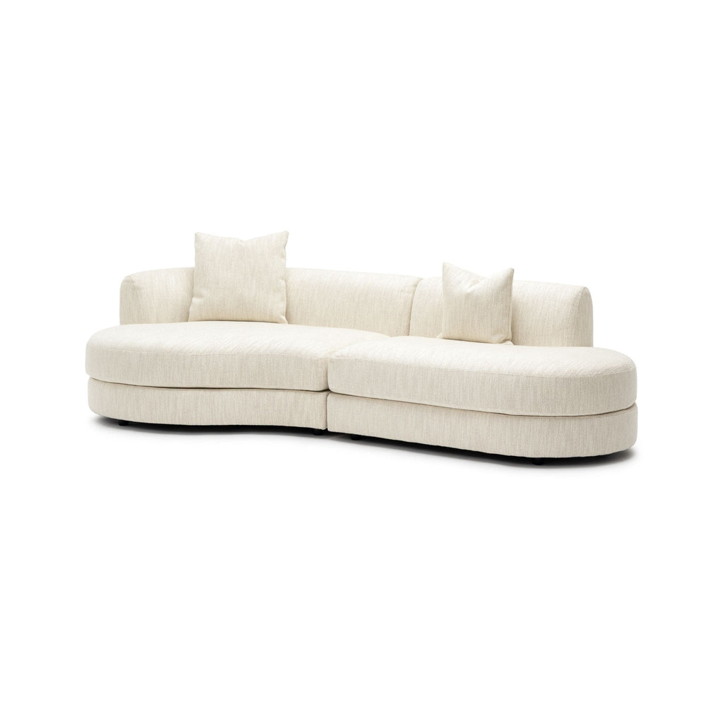 Sandro Sofa - Almond L21 - Sofas Loom Collection Loom Collection Dubai