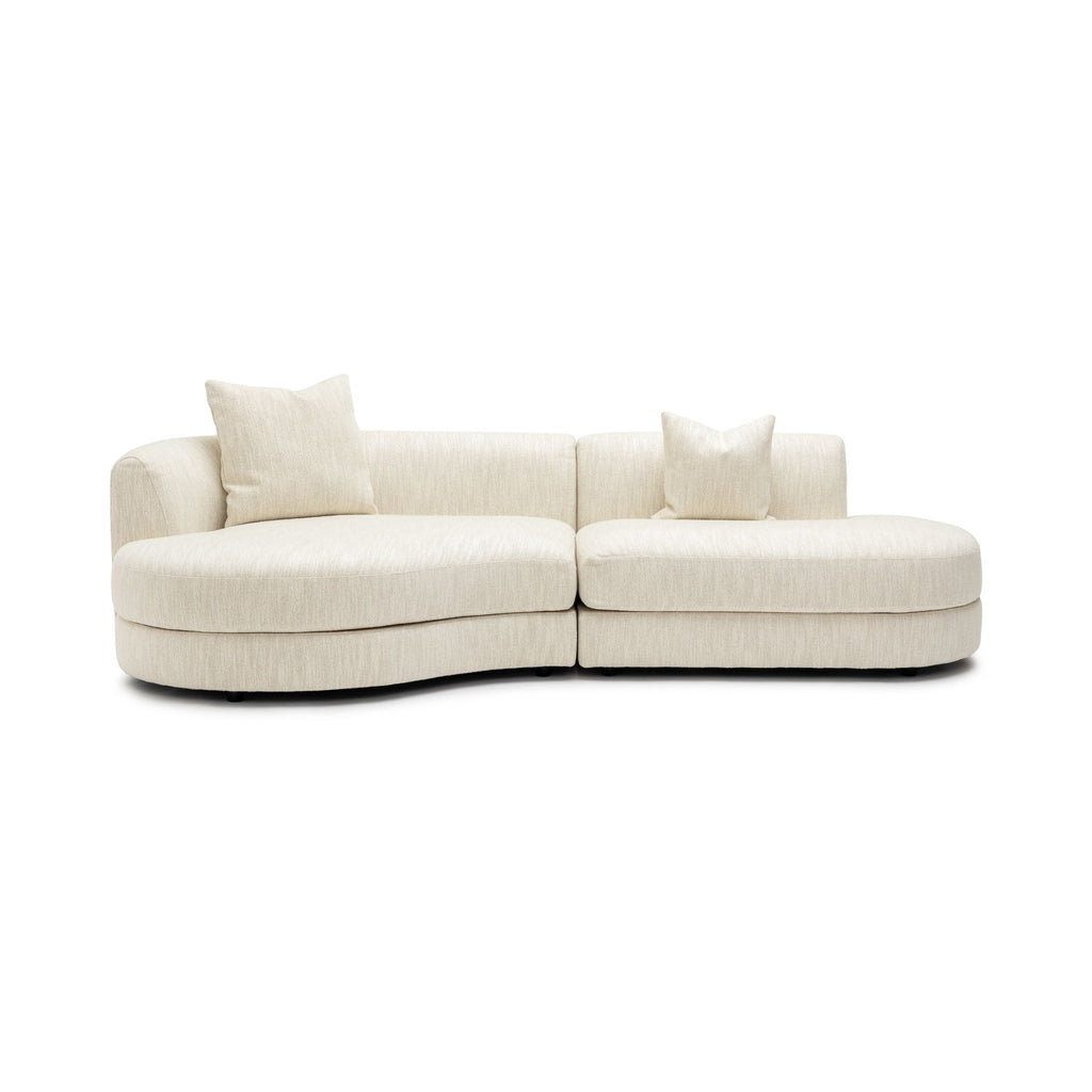 Sandro Sofa - Almond L21 - Sofas Loom Collection Loom Collection Dubai