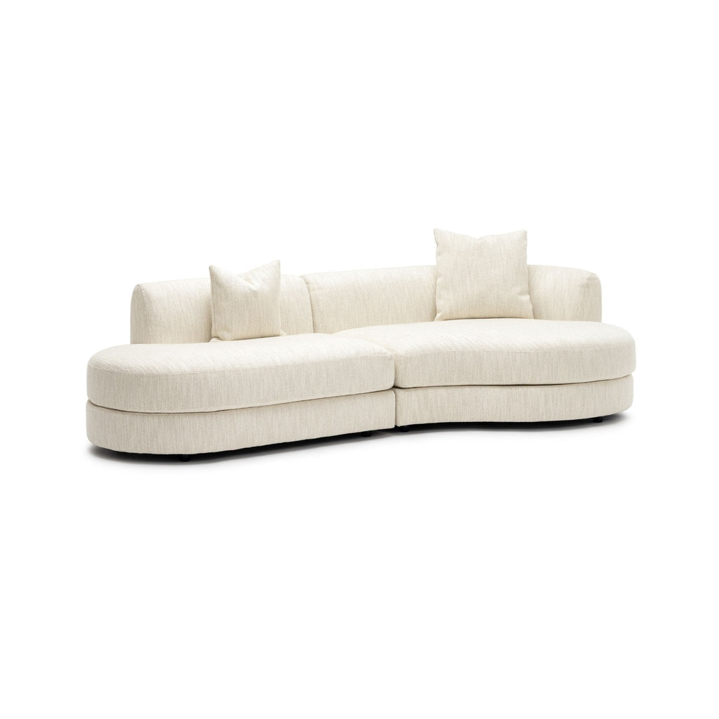 Sandro Sofa - Almond L21 - Sofas Loom Collection Loom Collection Dubai